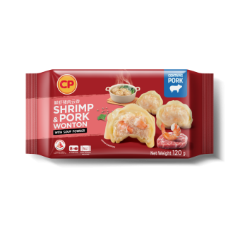 CP Shrimp & Pork Wonton 120g