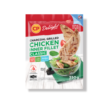 CP Delight Charcoal Grilled Chicken Inner Fillet Classic 350g