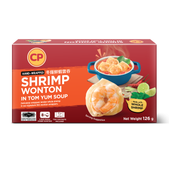 CP Shrimp Wonton Box in Tom Yum Soup 126g