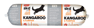 PRIME100 Sk-D200 Kangaroo & Pumpkin Cooked Roll 2kg (Chilled)