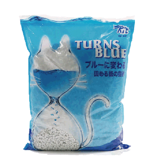 QQKit Paper Cat Litter - Turns Blue 7L