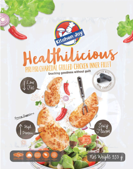 Kitchen Joy Piri Piri Charcoal Grilled Chicken Inner Fillet 350g