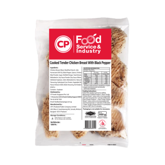 CP Cooked Tender Chicken Breast with Black Pepper 950g