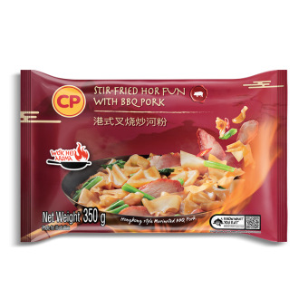 CP Stir- Fried Hor Fun with Bbq Pork
