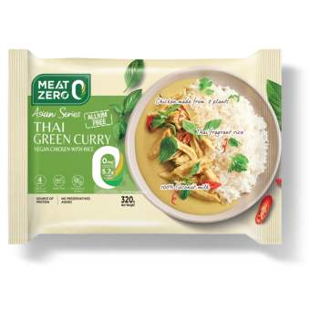 Meat Zero Thai Green Curry Vegan Chicken with Rice 320g