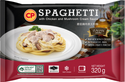 CP Spaghetti with Chicken & Mushroom Cream Sauce 320g