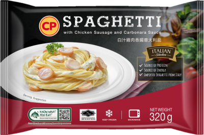 CP Spaghetti with Chicken Sausage & Carbonara Sauce 320g