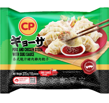 CP Pork and Chicken Gyoza with Suki Sauce - 370G