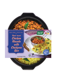 Meat Zero x Taste Asia Plant-Based Chicken Masala with Chickpea Rice 260g