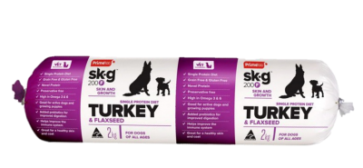 PRIME100 Sk-G200F Turkey & Flaxseed Cooked Roll 2kg (Chilled)